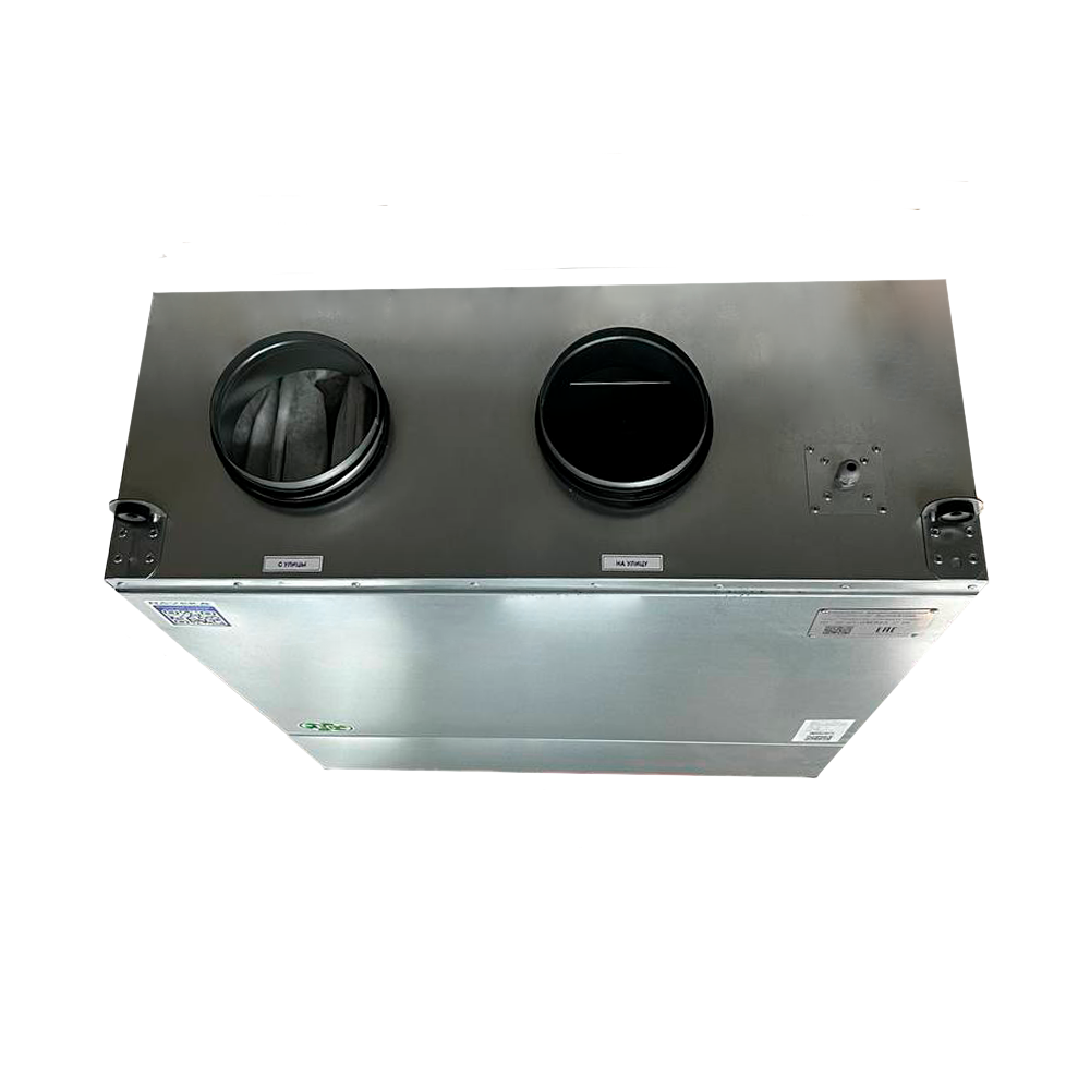 Установка вентиляционная приточно-вытяжная Node1- 100(30m)/RP,VEC(Bs190),E0.4 Compact с БЕЛЫМ пультом TS4w. изображение 2