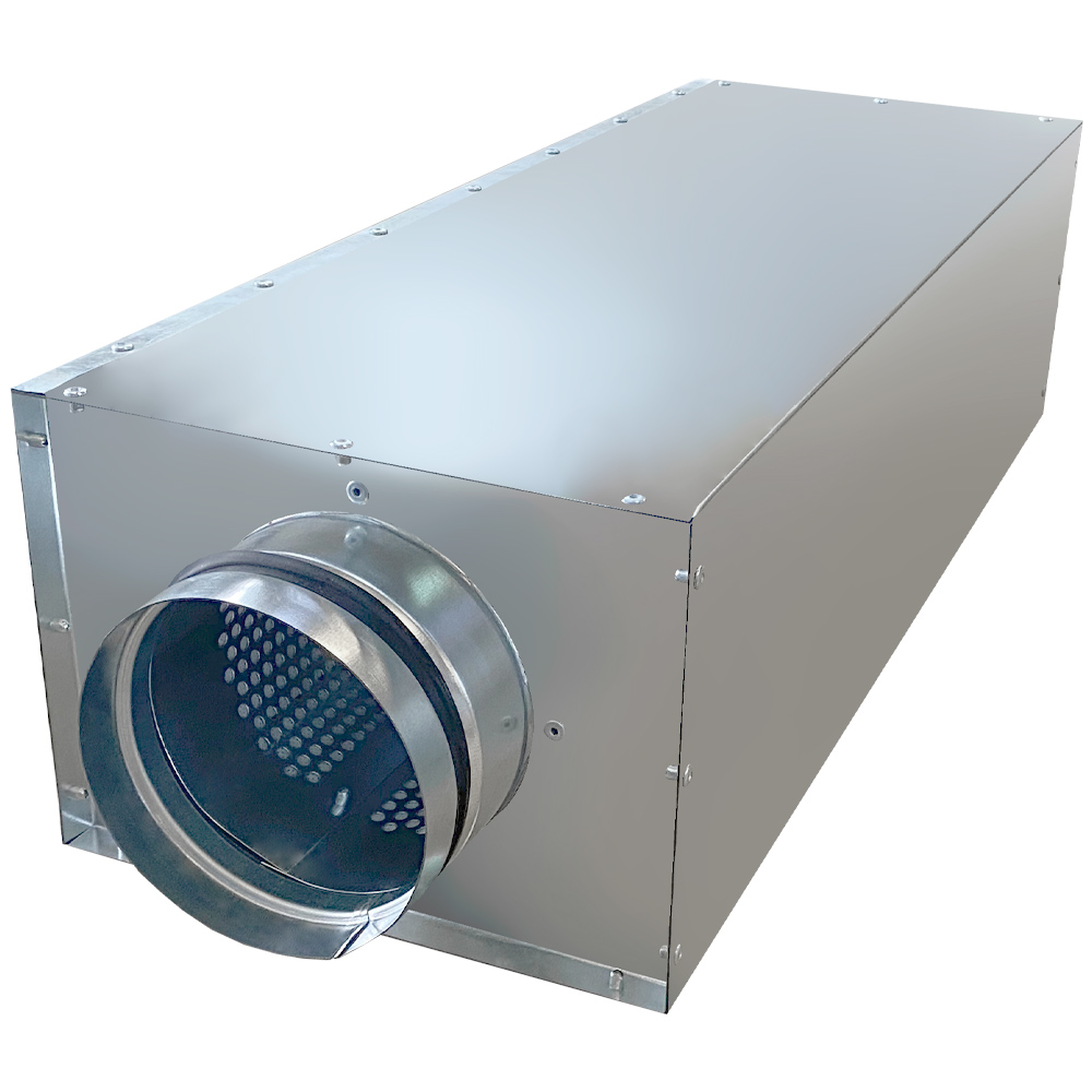 Шумоглушитель N 9-250 390х308 (компактный корпус)