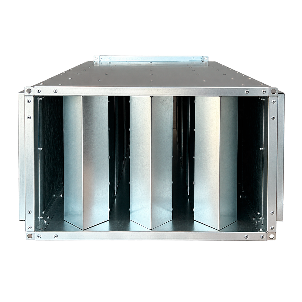 Шумоглушитель кулисный комбинированный N10- 4020-2. изображение 3