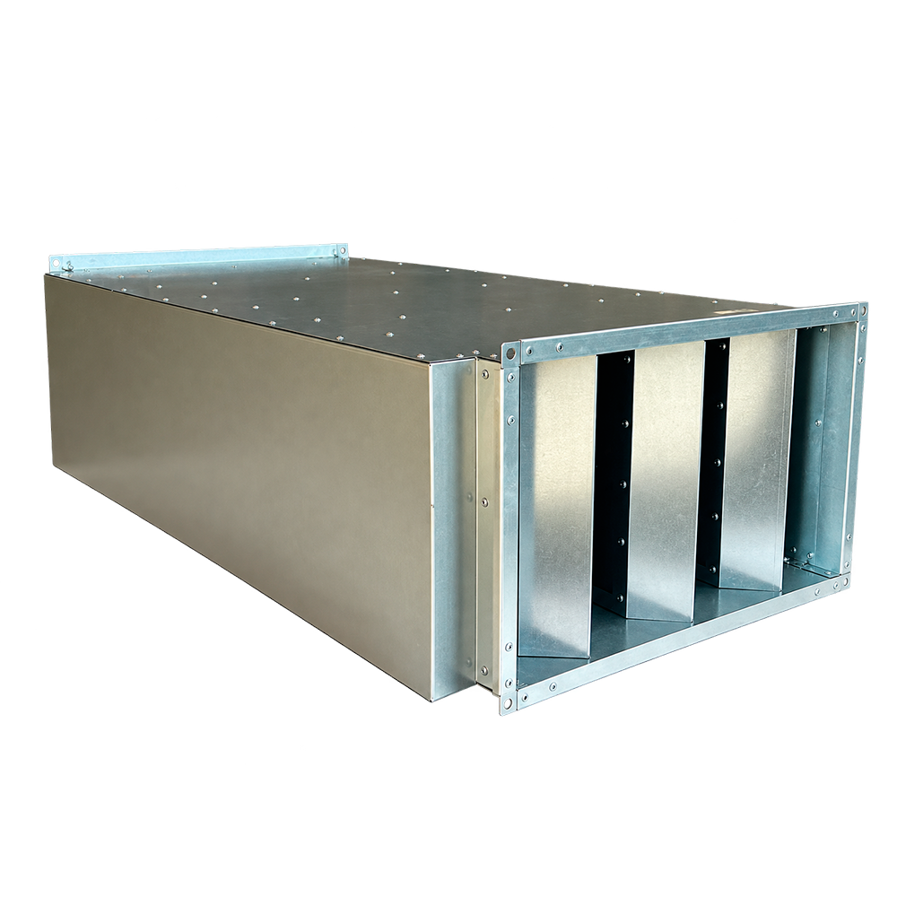 Шумоглушитель кулисный комбинированный N10- 4020-2. изображение 2